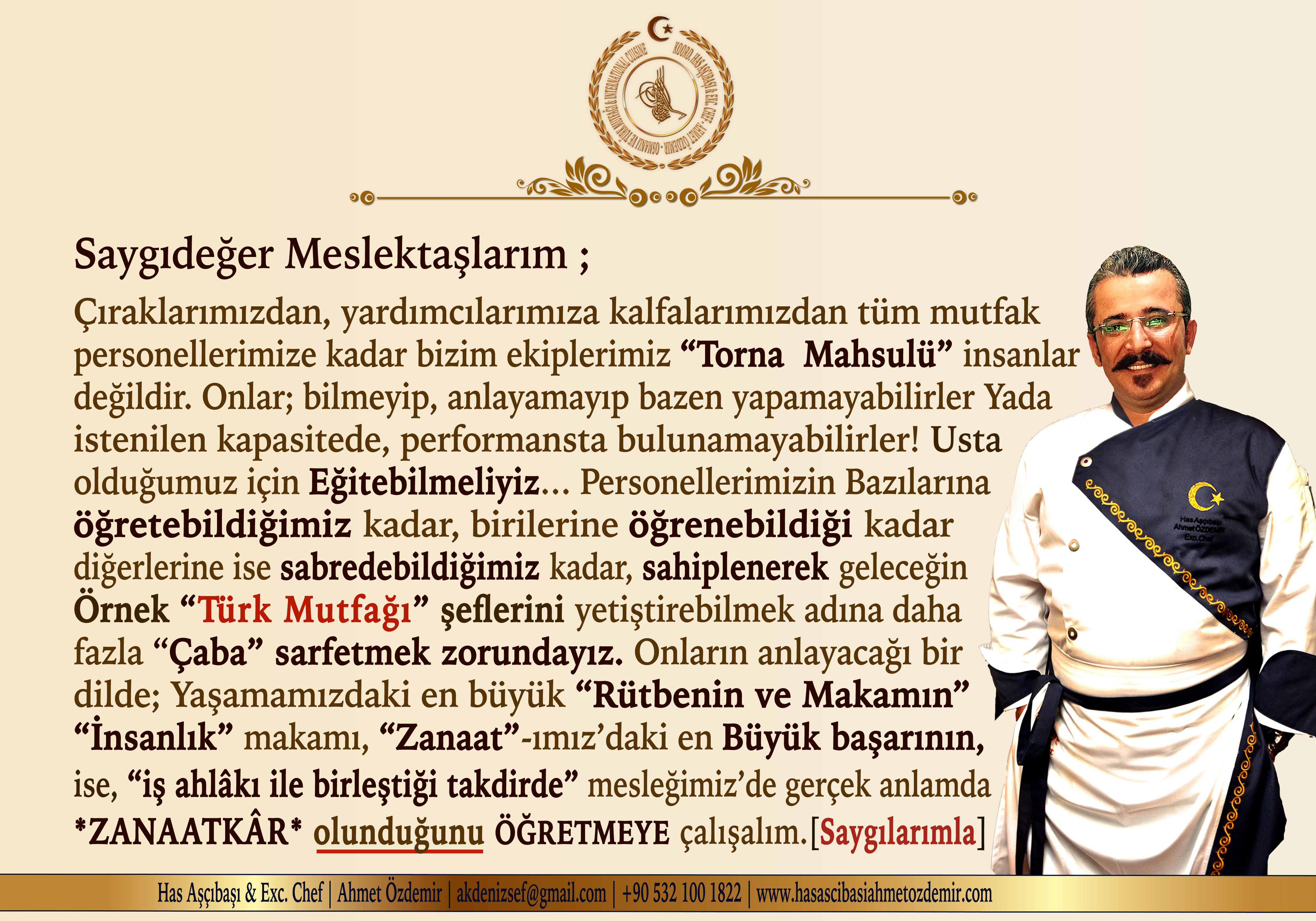 OSMANLI VE TURK MUTFAGI-HAS ASCIBASI-AHMET OZDEMIR