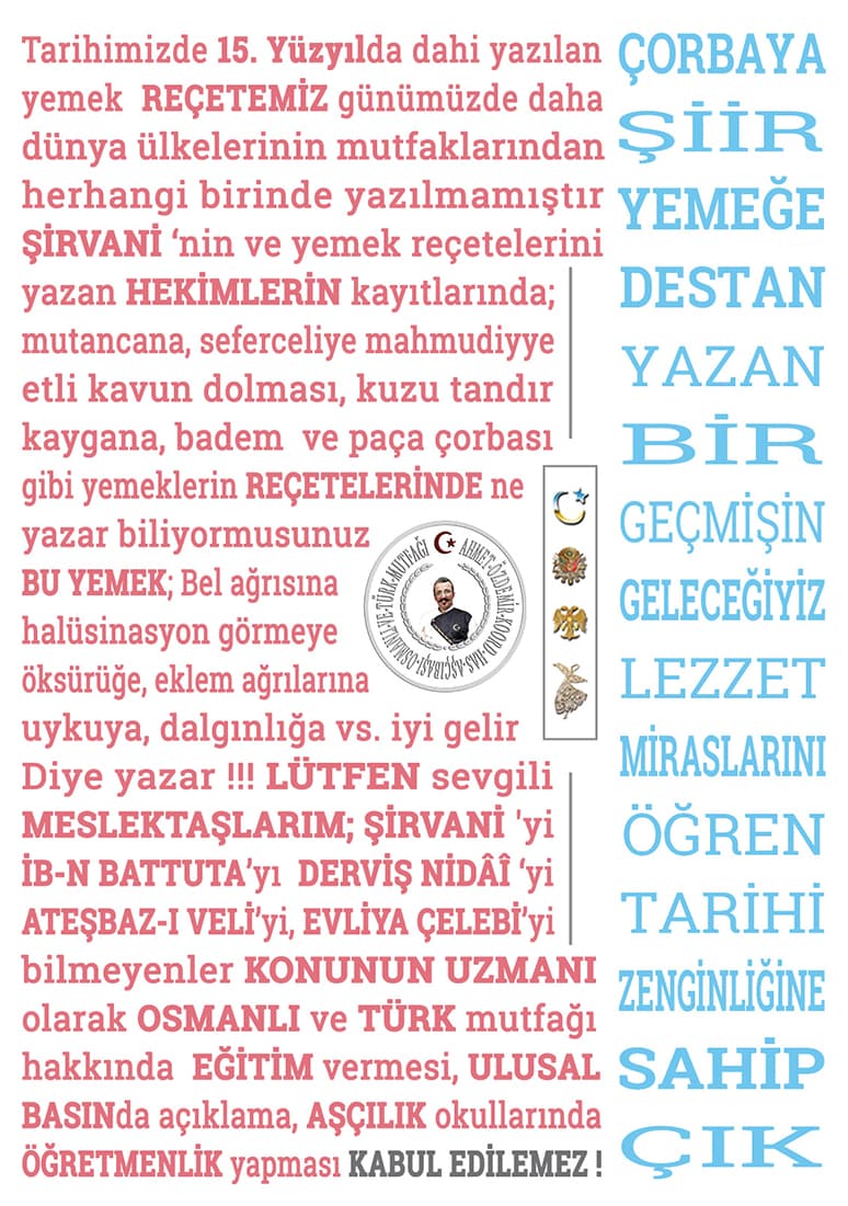 Aşçılık Mesleğinde Türk Mutfağı Tanıtım Sloganlarım